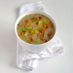 White Bean & Chanterelle Soup with Sage