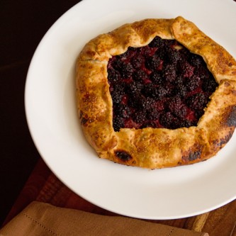 Blackberry Hazelnut galette