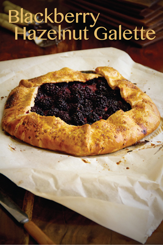 Blackberry Hazelnut Galette