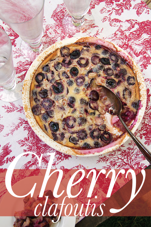 Cherry Clafouti with Almond