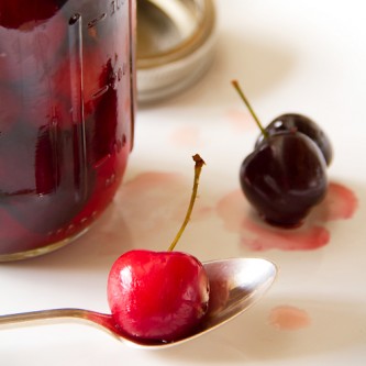 pickled cherries