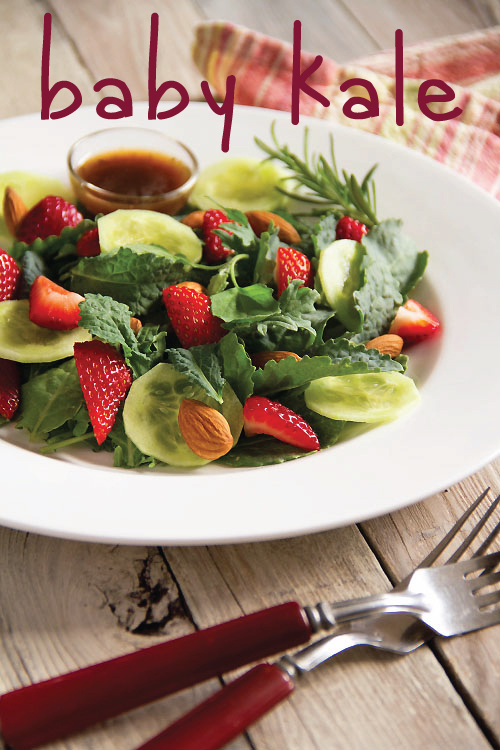 Kale Strawberry Salad