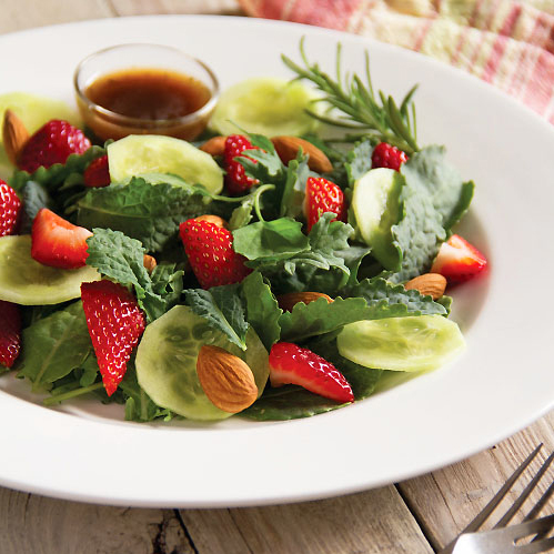 Kale Strawberry Salad