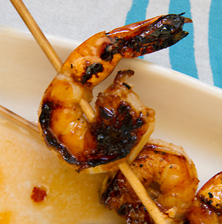 spicy grilled shrimp