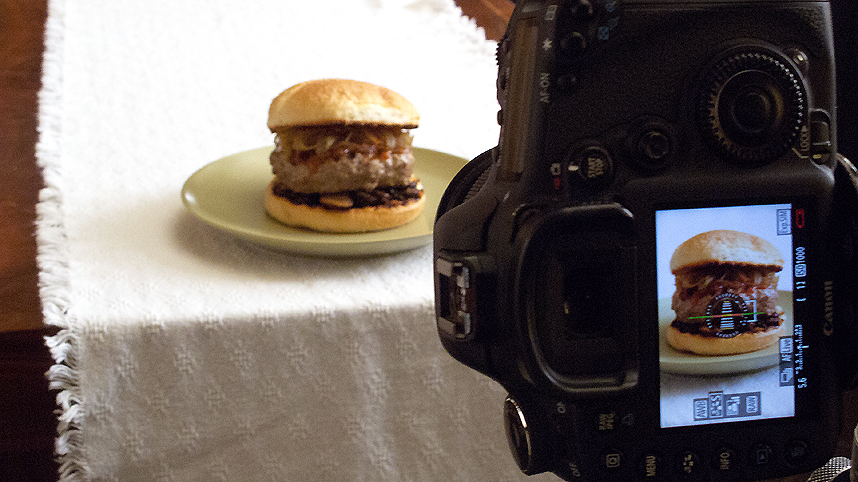 Steakhouse Burger Photo Shoot