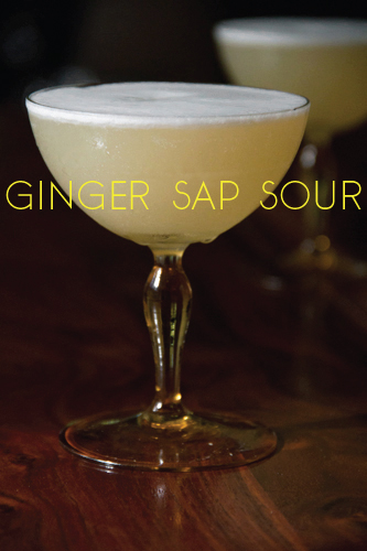 Ginger Sap Sour