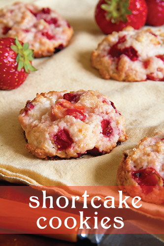 Strawberry Shortcake Cookies | Sippity Sup