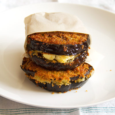 fried eggplant sandwiches