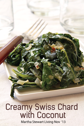 Creamy Swiss Chard