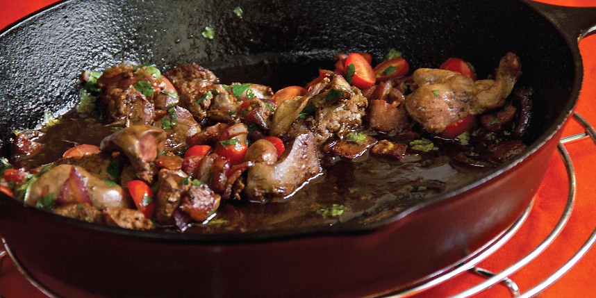 Michele Lamy Chicken Liver Salad