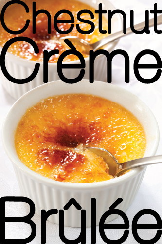 Chestnut Crème Brûlée