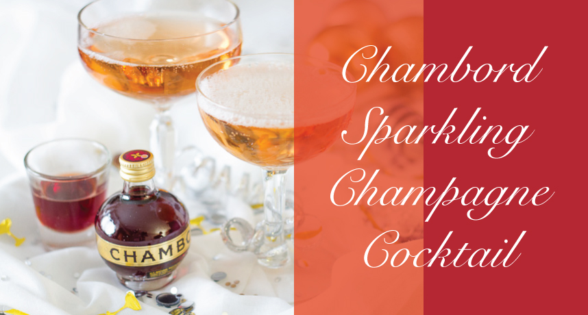 Chambord Champagne Cocktail