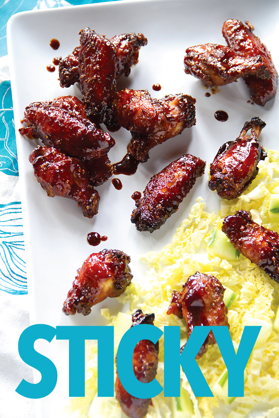 sticky wings