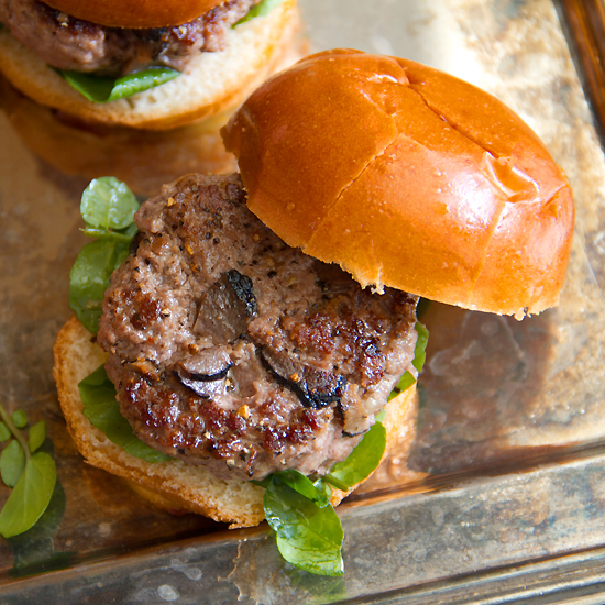 black truffle sliders