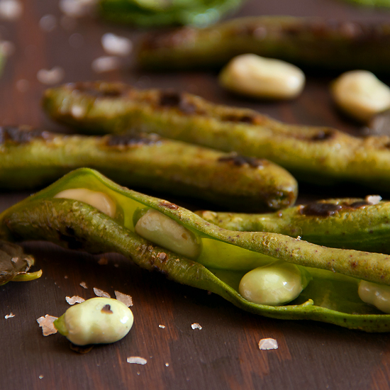 fava bean pods