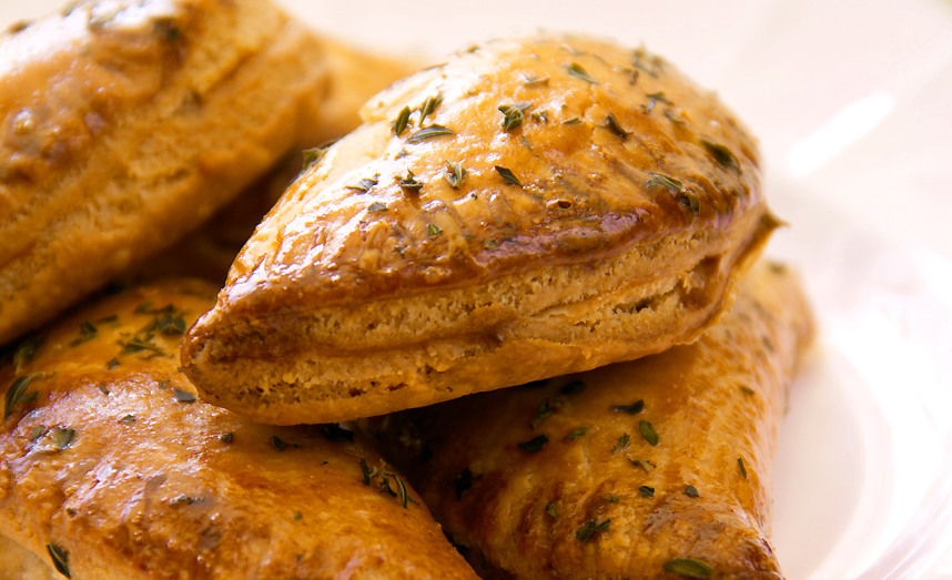 Mushroom Leek Turnovers