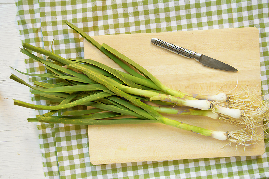 Pickled Green Garlic