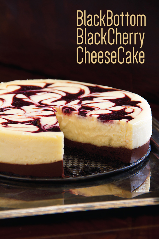 Chocolate Cherry Cheesecake