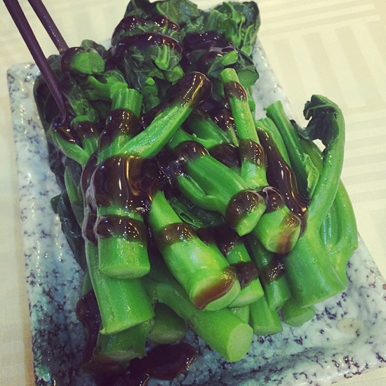 Chinese Broccoli with Oyster Sauce