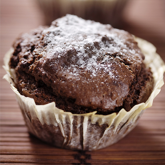 choclate cardamom muffins