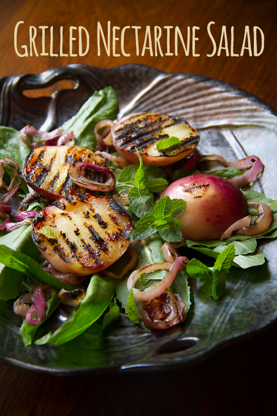 Grilled Nectarine Salad