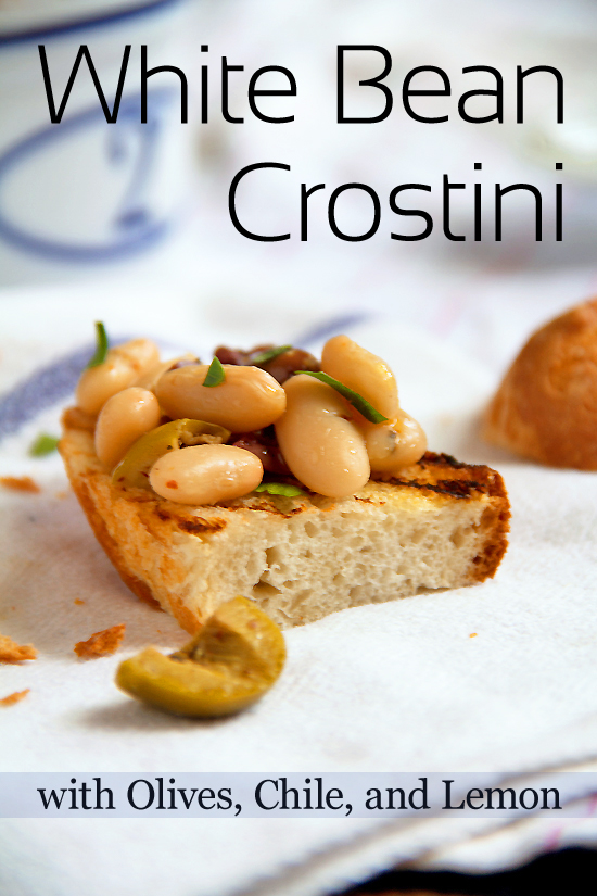 White Bean Crostini