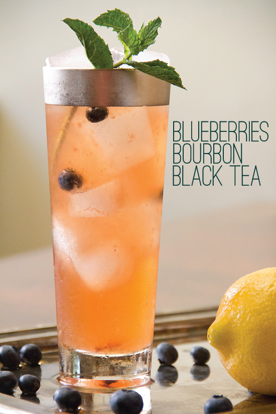 Blueberries, Bourbon, Black Tea