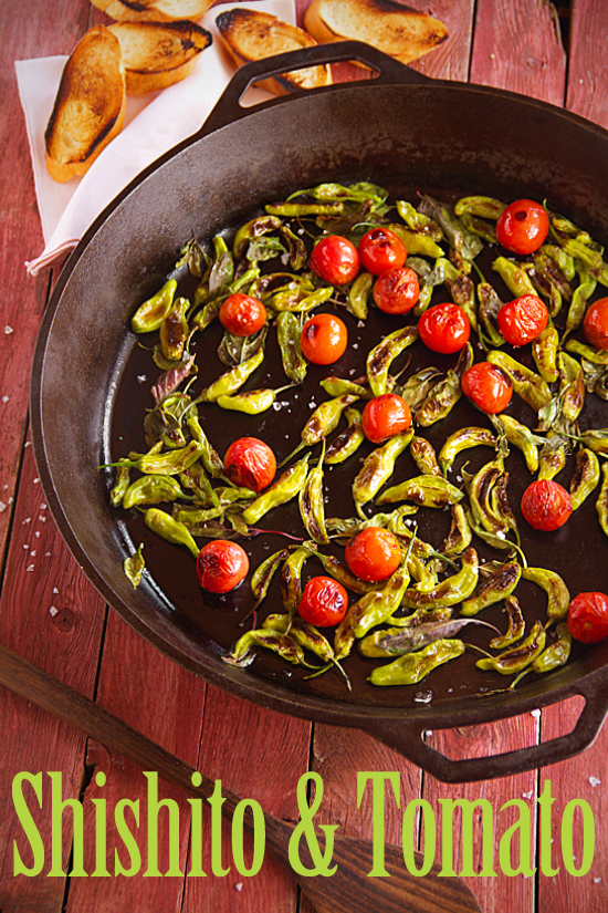 Charred Shishito or Padrón Peppers