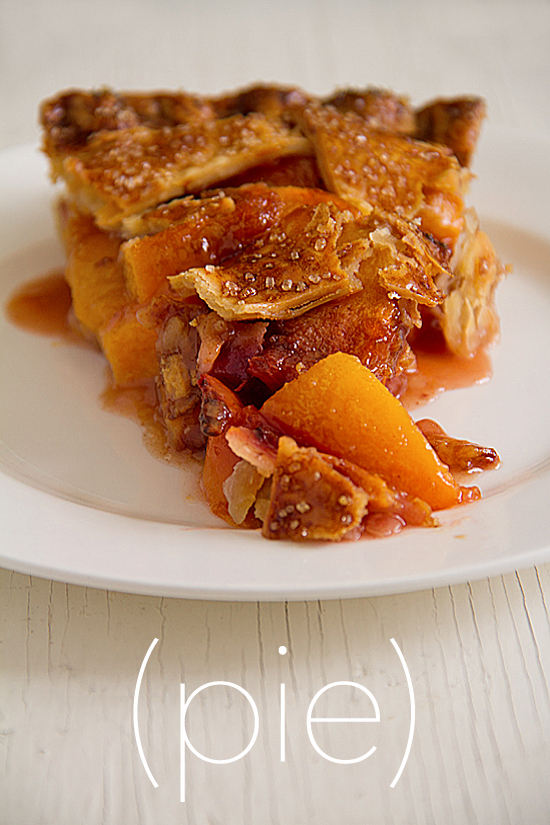 Butterscotch Peach Pie