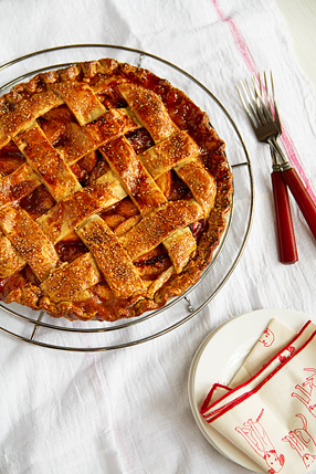 Butterscotch Peach Pie