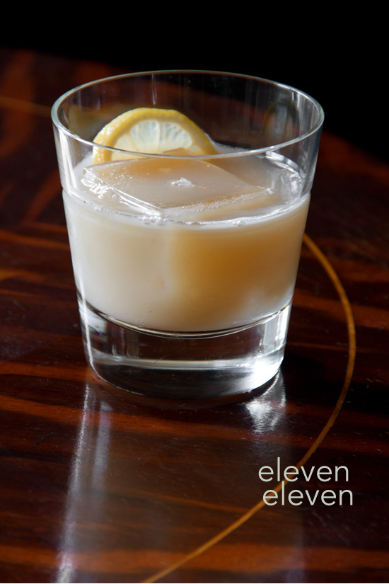 Eleven/Eleven A Scotch Cocktail with Cardamom and Apple