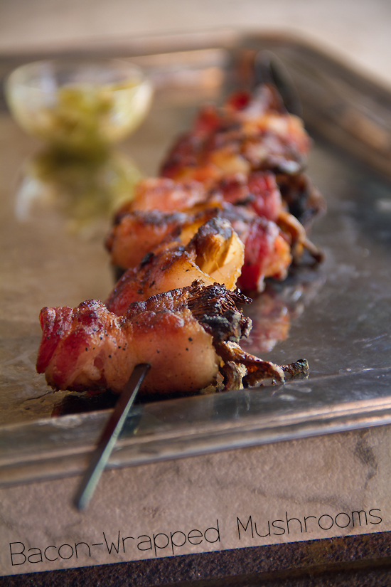 Bacon-Wrapped Mushrooms