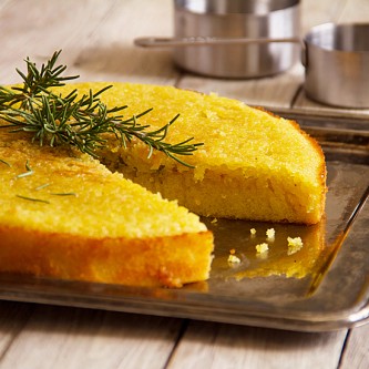 Rosemary Olive Oil and Blood Orange Cake