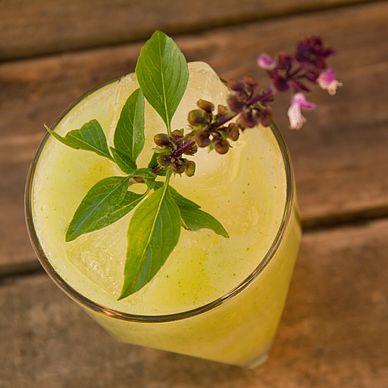 Pear Basil Lemonade