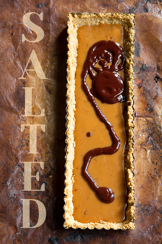 Salted Chocolate Caramel Tart