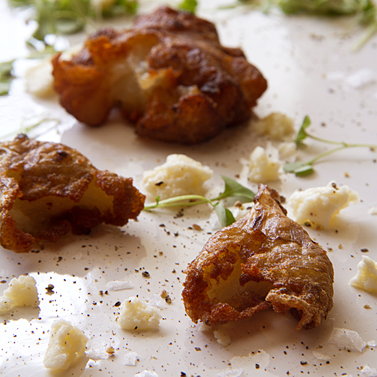 Smashed and Fried Sunchokes