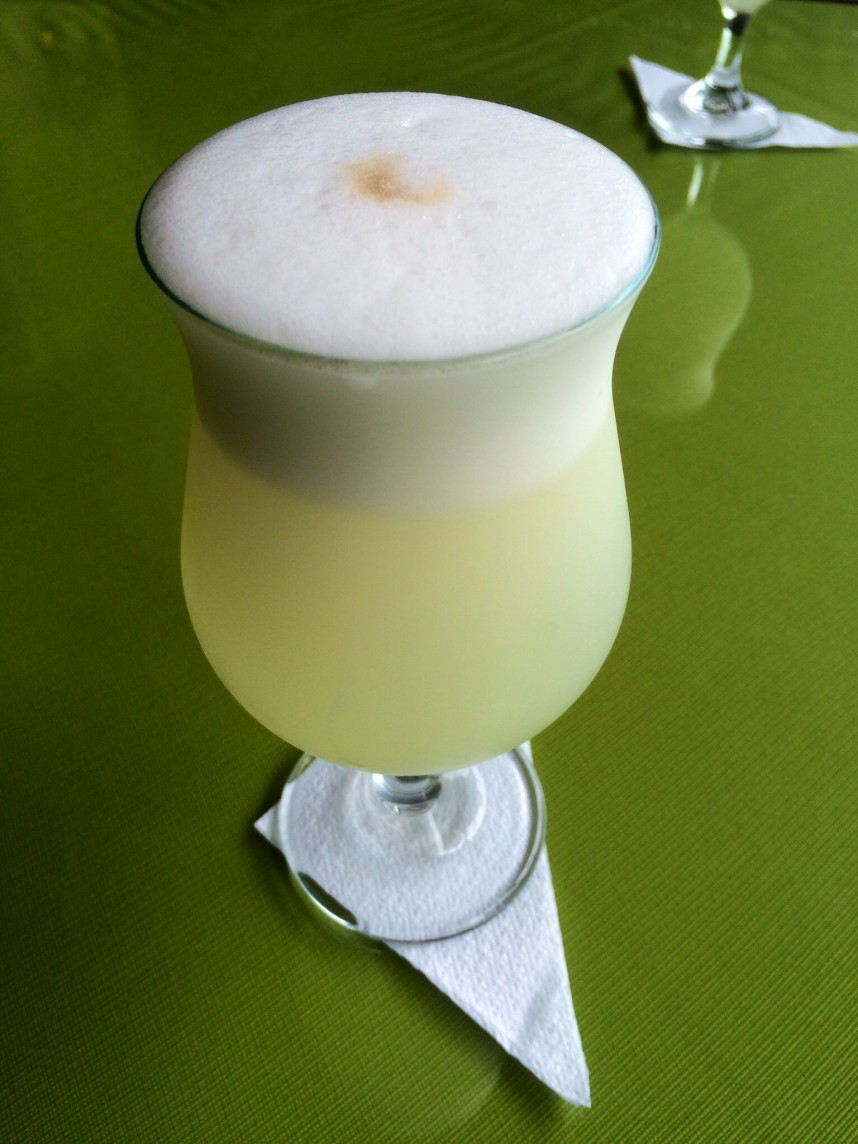 Pisco Sour Gran Bolivar Lima Peru