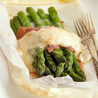 Asparagus in Parchment