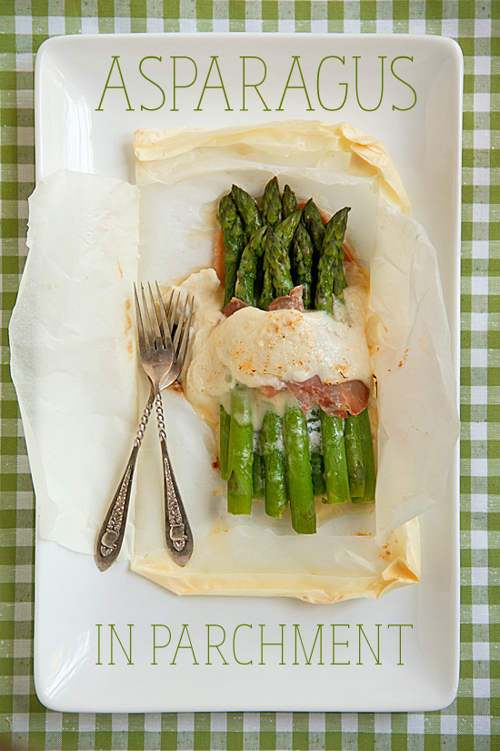 Asparagus in Parchment