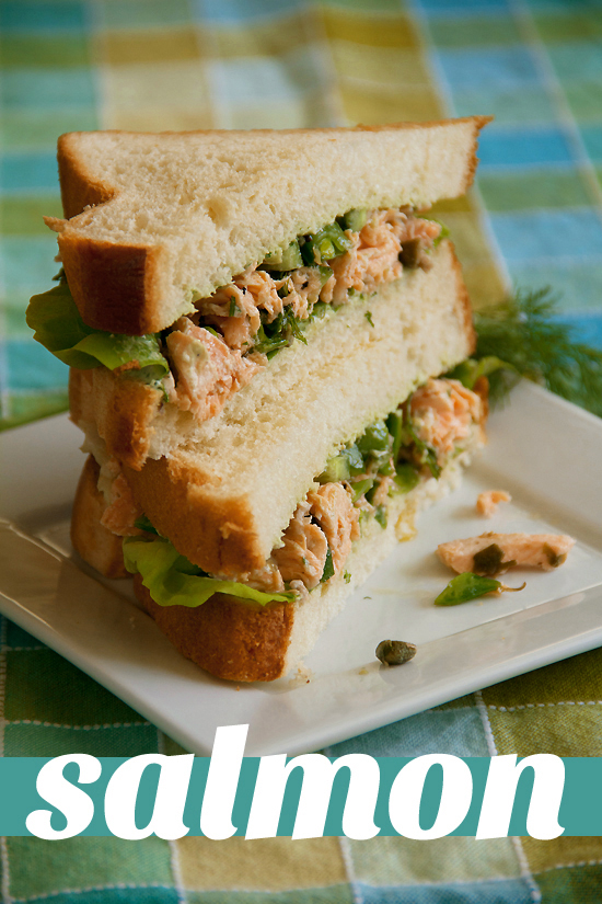 Salmon Salad Sandwich