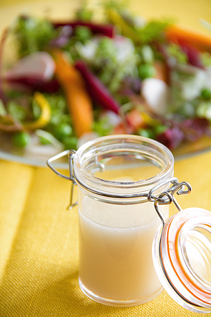 Spring Salad with Alain Passard’s Aigre-Doux 