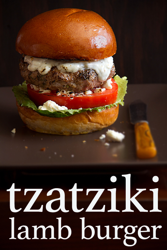 Tzatziki Lamb Burgers