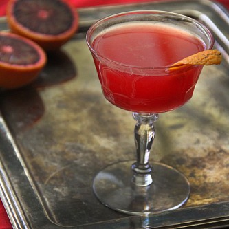 Spring Forward a Blood Orange Cocktail