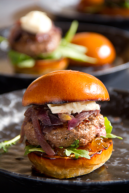 Beef & Brie Sliders