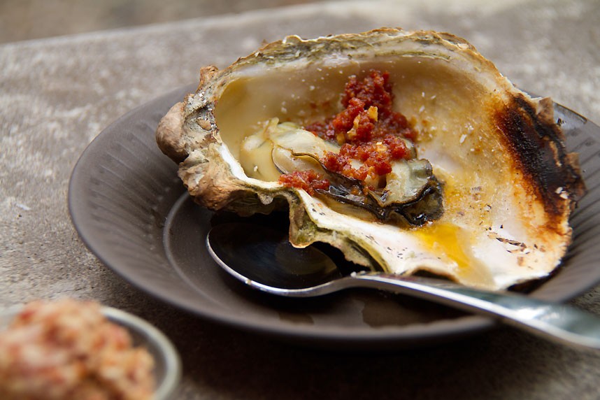 Grilled Oysters