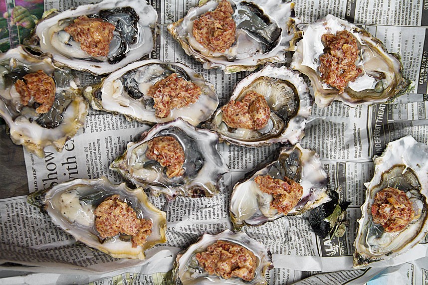 oysters for grilling