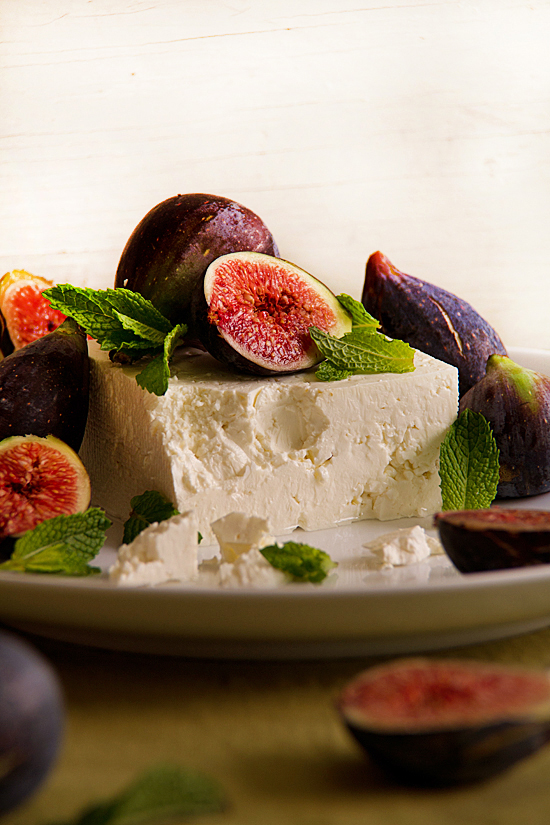 Fig, Feta, Balsamic and Mint