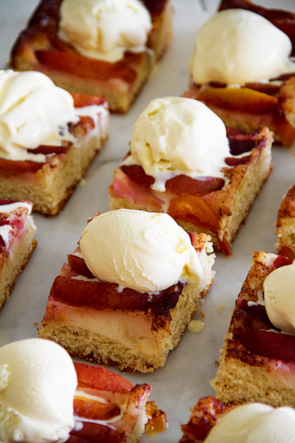 Sweet Focaccia with Summer Fruit