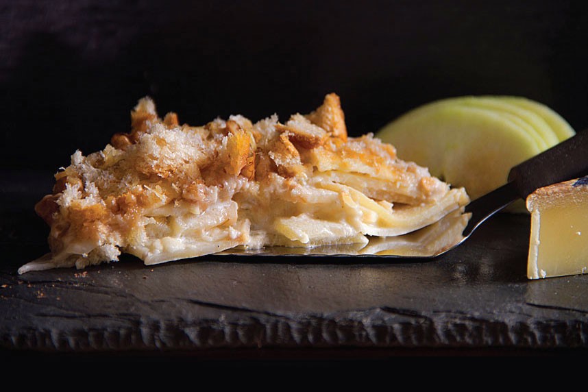 Apple-Celery Root Gratin