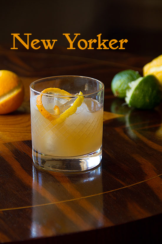 New Yorker whiskey cocktails